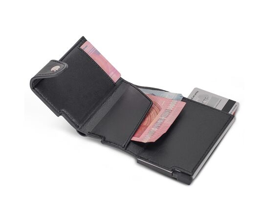 Kartenetui mit RFID-Schutz Schwarz, Silber -  LT92190-N0205