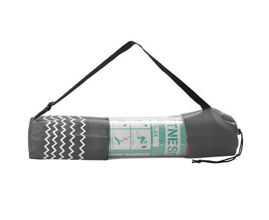 Fitness-Yogamatte mit Trageriemen Rot -  LT93241-N0021