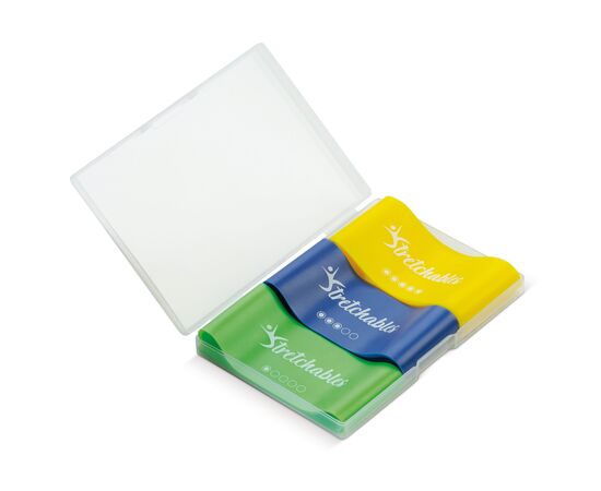 Fitness weerstandsbanden set Transparant - empty LT93244-N0004