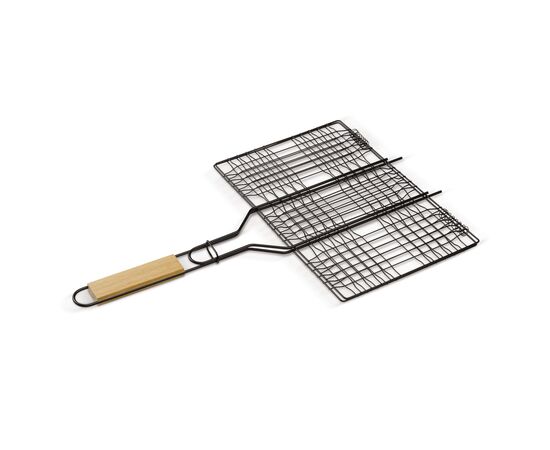Grill de barbecue rectangulaire Bois - empty LT94521-N0093