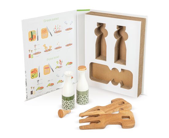 Saladeset olie &amp; azijn Hout -  LT94532-N0093
