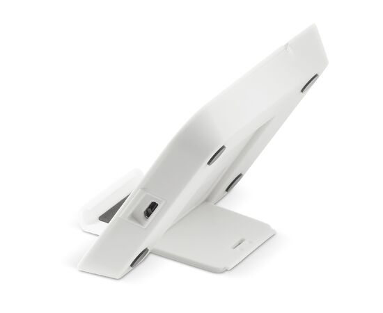 Kabellose Ladestation mit Telefonständer 5W Weiß -  LT95084-N0001