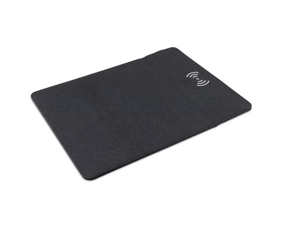 Mousepad with wireless charging pad 5W Black - empty LT95091-N0002