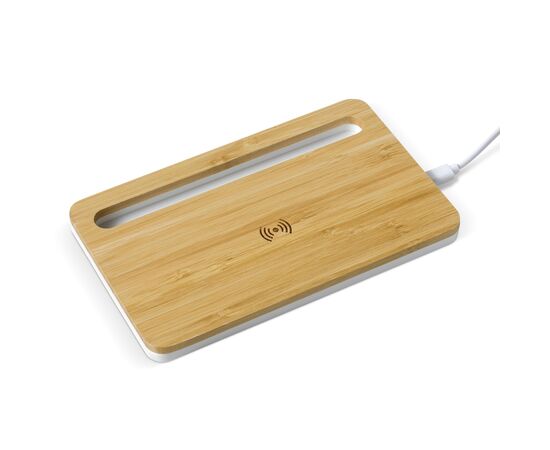 Bamboo wireless charger 5W Wood - empty LT95095-N0093