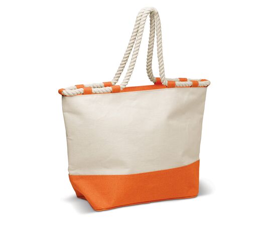 Tragetasche Segeltuch 380g/m² Orange -  LT95103-N0026