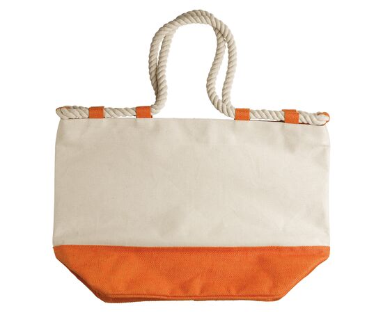 Tragetasche Segeltuch 380g/m² Orange -  LT95103-N0026