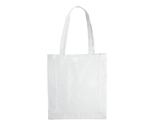 Shoulder bag cotton OEKO-TEX® 140g/m² 38x10x42cm White -  LT95158-N0001