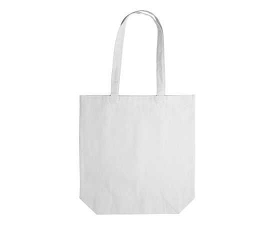 Schoudertas canvas OEKO-TEX® 270g/m² 42x12x43cm Wit -  LT95164-N0001