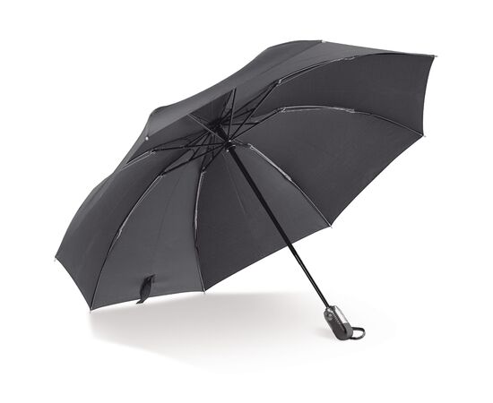 Luxuriöser 23” Wende-Regenschirm mit automatischer Öffnung und Schließung Schwarz -  LT97100-N0002