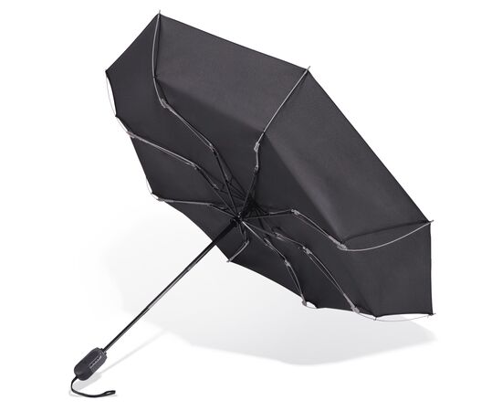 Luxuriöser 23” Wende-Regenschirm mit automatischer Öffnung und Schließung Schwarz -  LT97100-N0002