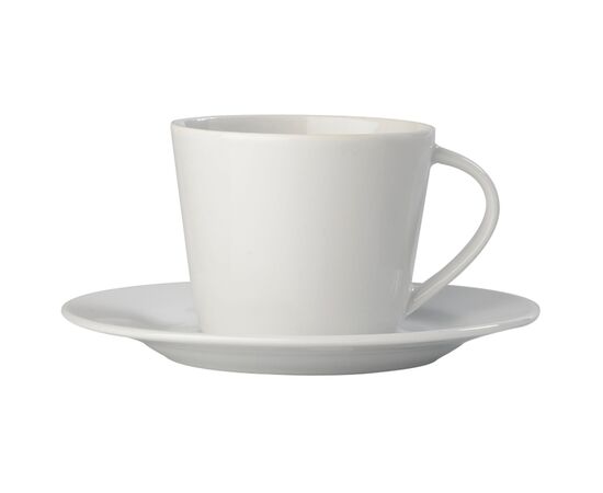 Tasse mit Untertasse Milano 160ml Weiß -  LT98601-N0001