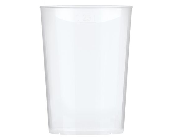 Ecologische cup biomateriaal 250ml Transparant -  LT98700-N0004
