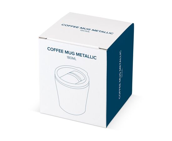 Coffee to go Tasse 180ml Silber -  LT98763-N0005
