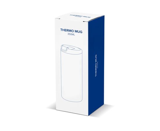 Mug isotherme étanche sublimation 350ml Blanc -  LT98768-N0001