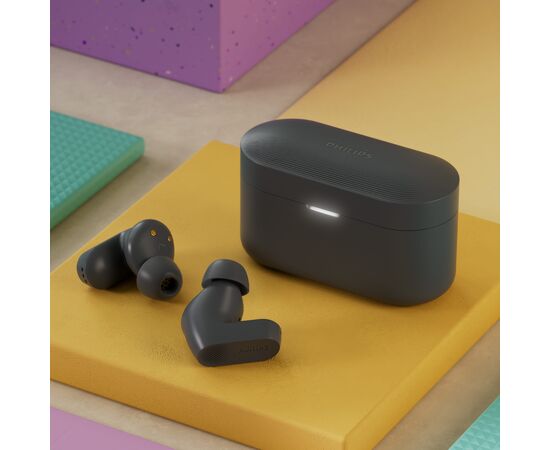 TAT3509| Philips TWS earphones with Noise Canceling Pro met tot 24 uur speeltijd Donker grijs - Philips Audio LT42253-N0060