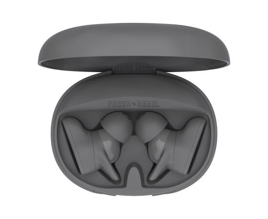 3TW1600|Fresh 'n Rebel True Wirel. sports earbuds Donker gun metal - Fresh 'n Rebel LT49410-N0035