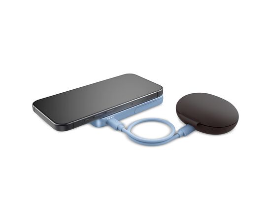 2PBM5000| Fresh 'n Rebel Kompatibel mit MagSafe MagSafe Powerbank Kabellose 5000mAh Pastellblau - Fresh 'n Rebel LT49413-N0016