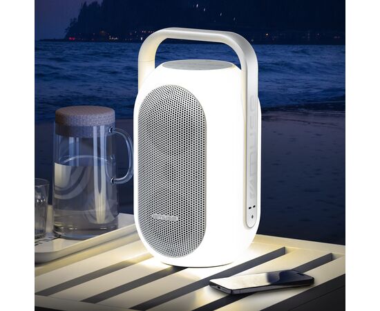 ML-625| Muse Ambient Light Bluetooth-Lautsprecher für den Innen-und Außenbereich Weiß - Muse LT55025-N0001