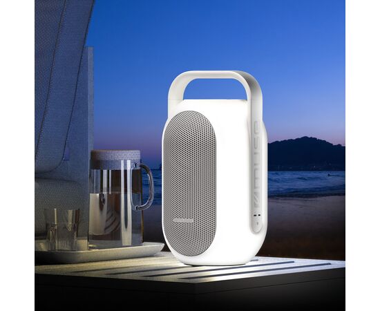ML-625| Muse Ambient Light Bluetooth-Lautsprecher für den Innen-und Außenbereich Weiß - Muse LT55025-N0001
