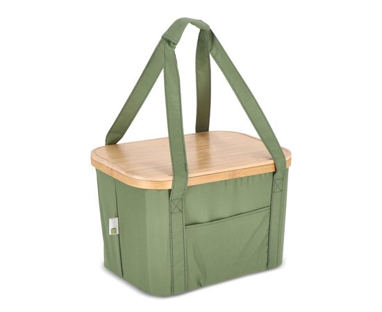 InSideOut faltbar (Kühlung) Korb Sogne 38 x 26 x 25cm rPET Olivgrün - InSideOut LT57106-N0043