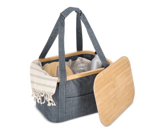 InSideOut folding (cooling) Basket Sogne 38 x 26 x 25cm rPET Dark grey - InSideOut LT57106-N0060