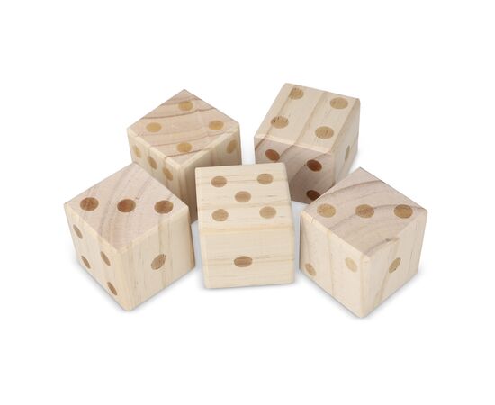 InSideOut Reuze houten dobbelsteen spel Hout, Hout - InSideOut LT57411-N9393