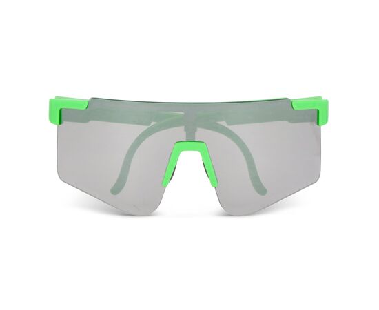 Tom R-PC sports sunglasses with mirror lens UV400 Fluor assorti, Green -  LT86730-N9931