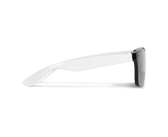 Justin R-PC zonnebril met spiegel uni-lens UV400 Wit -  LT86731-N0001