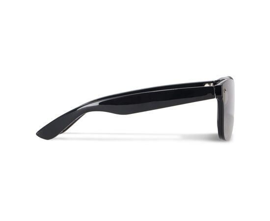 Lunettes de soleil Justin R-PC avec uni-lentilles miroir UV400 Noir -  LT86731-N0002
