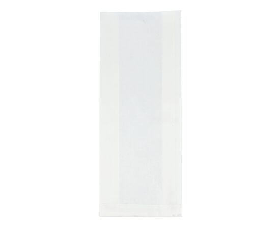Papiertüte 50g/m² 14 x 6 x 27cm Weiß -  LT91638-N0001