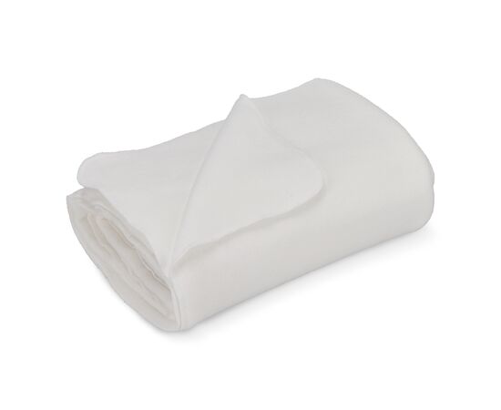 R-PET Fleece-Decke Sublimation 120 x 150 cm 250 g/m² Weiß -  LT95011-N0001