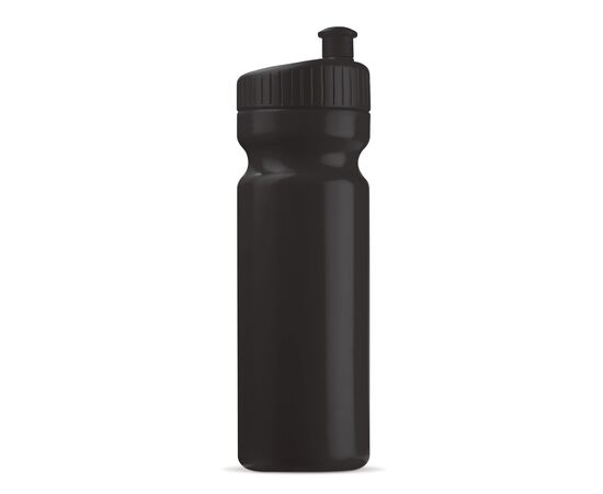 Sportflasche Design 750ml Schwarz -  LT98798-N0002