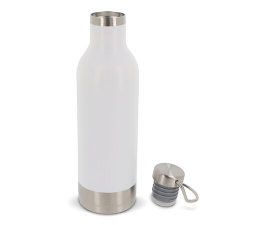 Bouteille isotherme en acier inoxydable 400ml Blanc -  LT98811-N0001