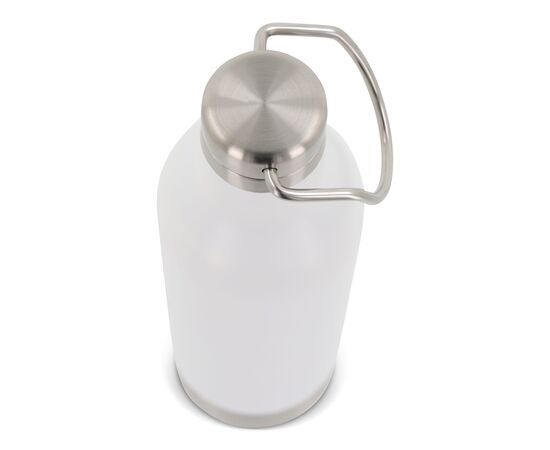 Bouteille isotherme en acier inoxydable 400ml Blanc -  LT98811-N0001