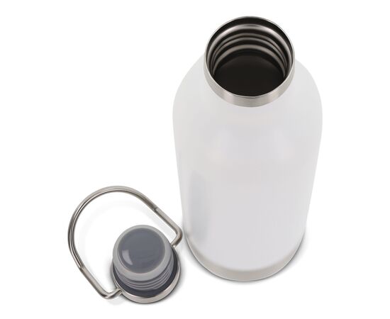 Bouteille isotherme en acier inoxydable 400ml Blanc -  LT98811-N0001