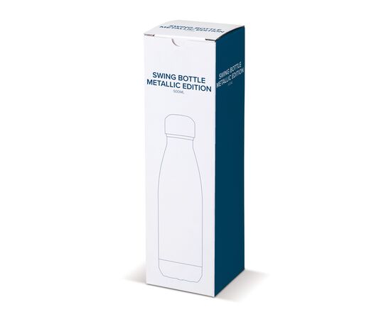 Thermofles Swing metallic edition 500ml Blauw -  LT98841-N0011