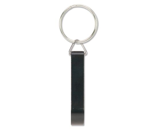Sleutelhanger flesopener Zwart -  LT99710-N0002