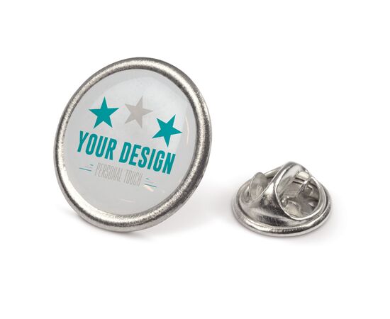 Pins rond Ø20mm Argent mat -  LT99735-N0091