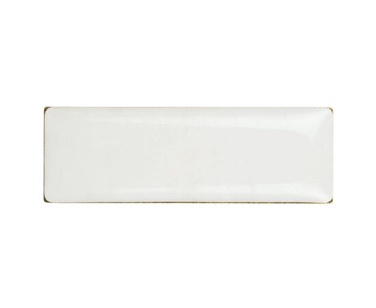 Metal pin, rectangle  30x10mm Gold satin -  LT99742-N0092