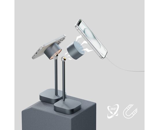 Lampe de table intelligente Xoopar Mojiu avec commande vocale Gris clair - Xoopar LT41318-N0062