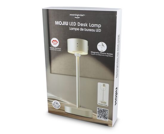 Lampe de table intelligente Xoopar Mojiu avec commande vocale Gris clair - Xoopar LT41318-N0062