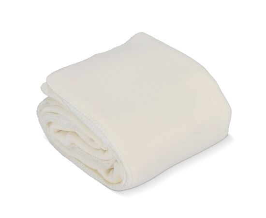 Sherpa fleece blanket OEKO-TEX®  sublimation 130 x 170 cm 510 g/m² White -  LT90104-N0001