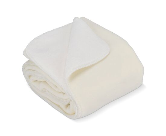 Sherpa fleece blanket OEKO-TEX®  sublimation 130 x 170 cm 510 g/m² White -  LT90104-N0001