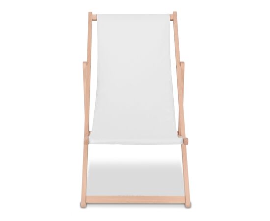 Vouwbare strandstoel sublimatie Wit -  LT90105-N0001
