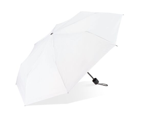 Congo 190T Pongee 21" Opvouwbare paraplu Wit -  LT97115-N0001