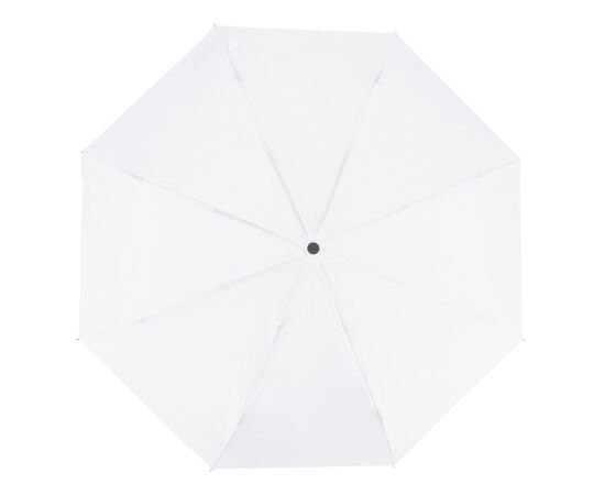 Congo 190T Pongee 21" Opvouwbare paraplu Wit -  LT97115-N0001