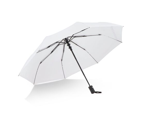 Daintree 190T Pongee 21.5" Faltbarer windproof Regenschirm Auto open Weiß -  LT97116-N0001