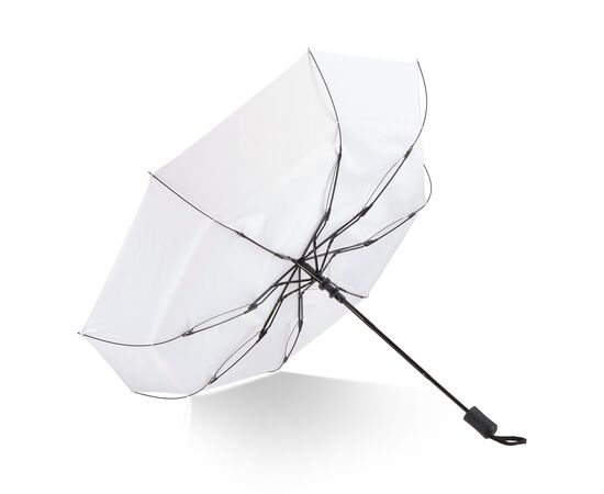 Daintree 190T Pongee 21.5" Faltbarer windproof Regenschirm Auto open Weiß -  LT97116-N0001