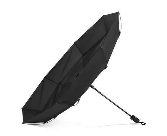Daintree 190T Pongee 21.5" Opvouwbare winddichte paraplu Auto open Zwart -  LT97116-N0002