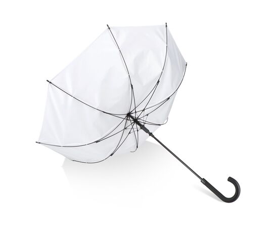 Verdure 190T Pongee 23" Windproof hook umbrella Auto open White -  LT97119-N0001